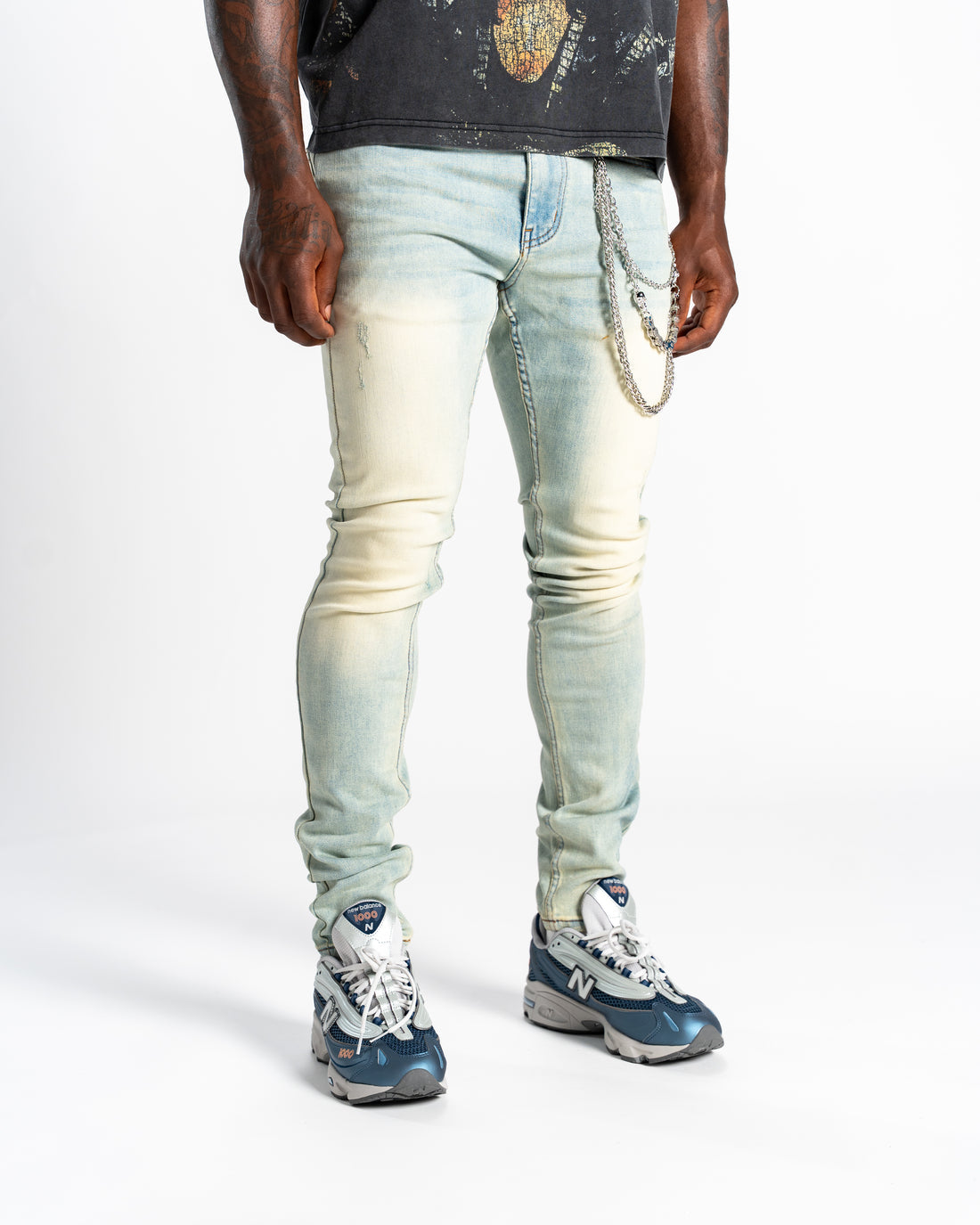 Relapse Jeans Sam Sand Wash Skinny fit