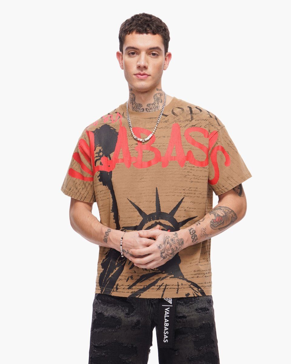 Valabasas Freedom Tee Khaki