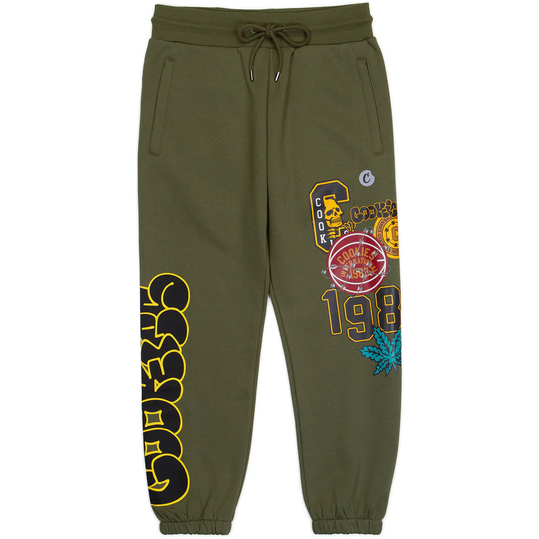 cookies livewire full zip hoodie Jogging set olive