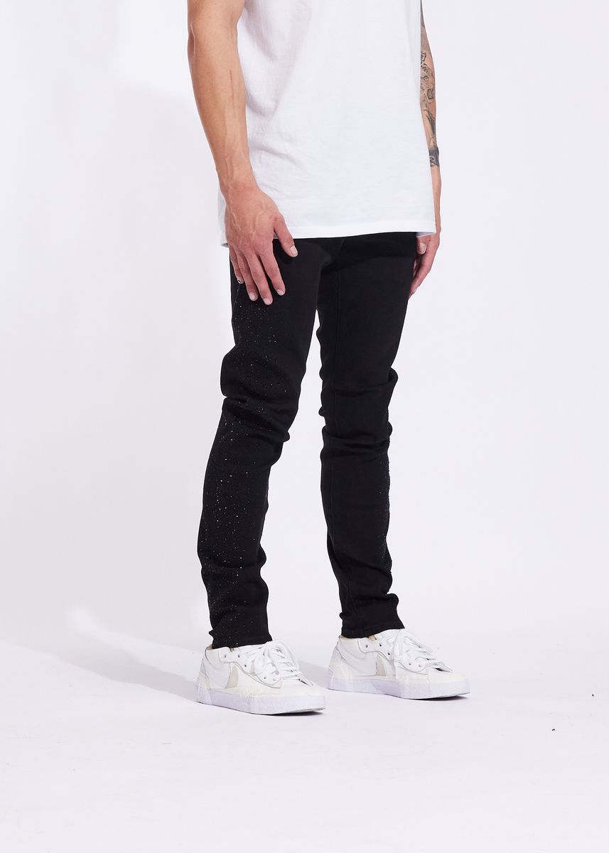 Embellish Frost Denim (Black)