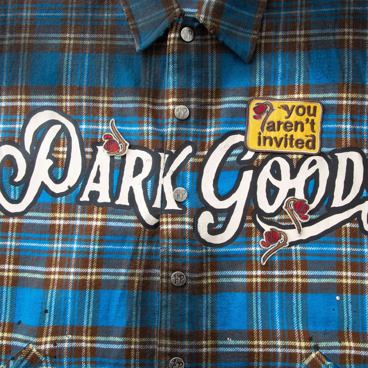 Hyde Park Park Goods Flannel LS Shirt (Blue)