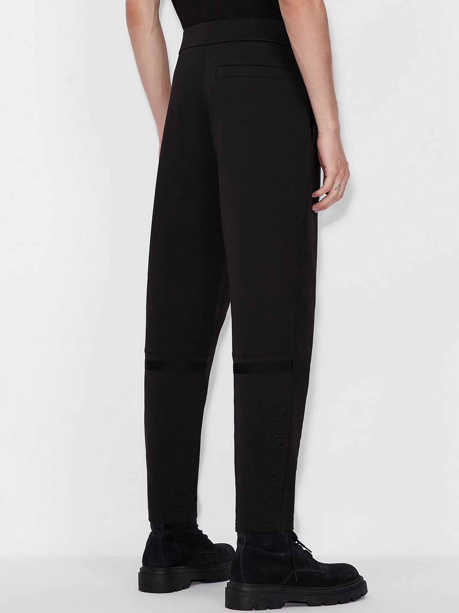 armani exchange black pants