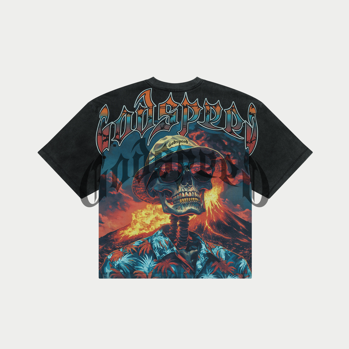 Godspeed “Natural Disaster” Tee – Black Wash