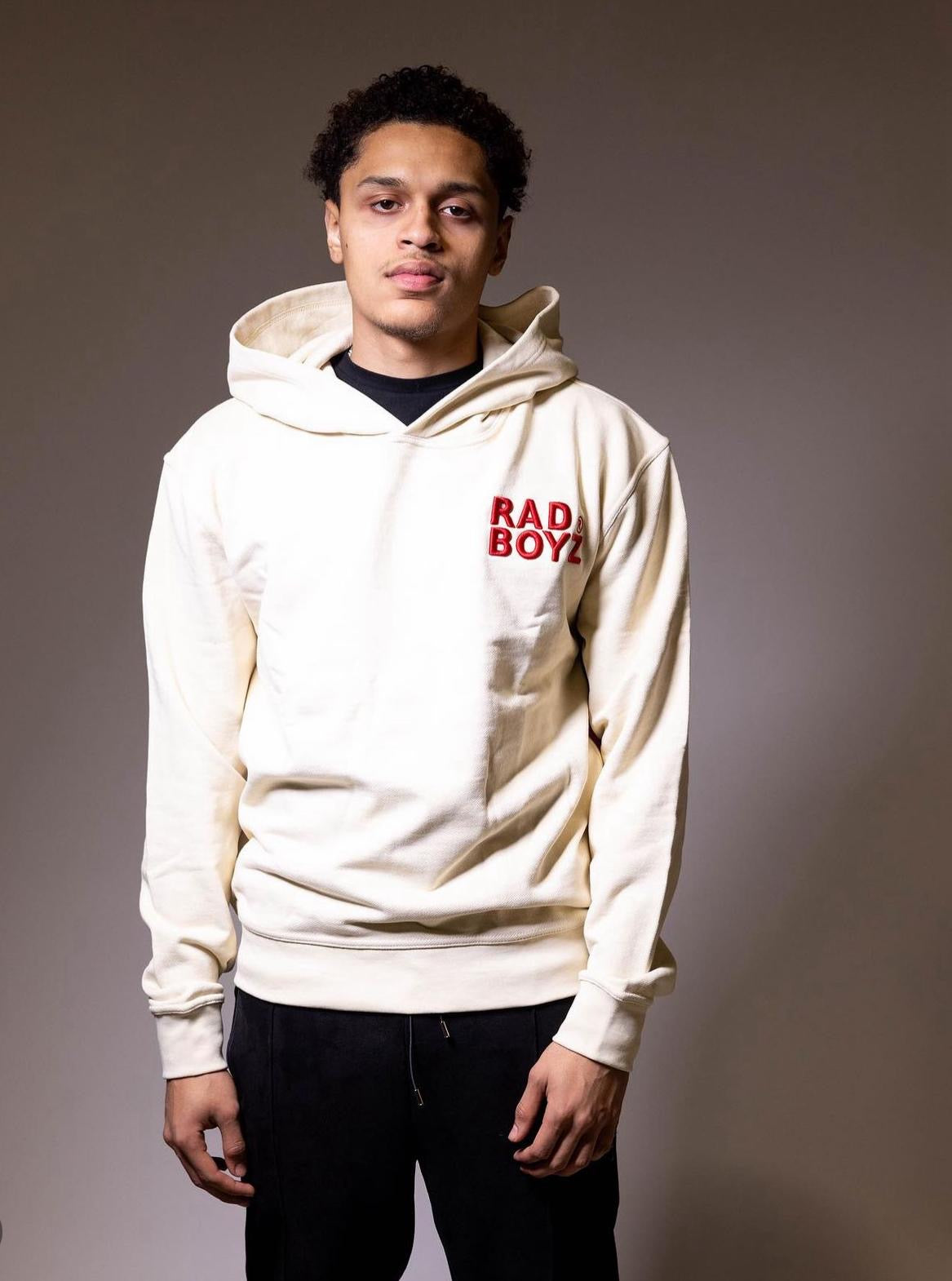 RAD BOYZ GLOBAL TAKE OVER CREAM HOODIE