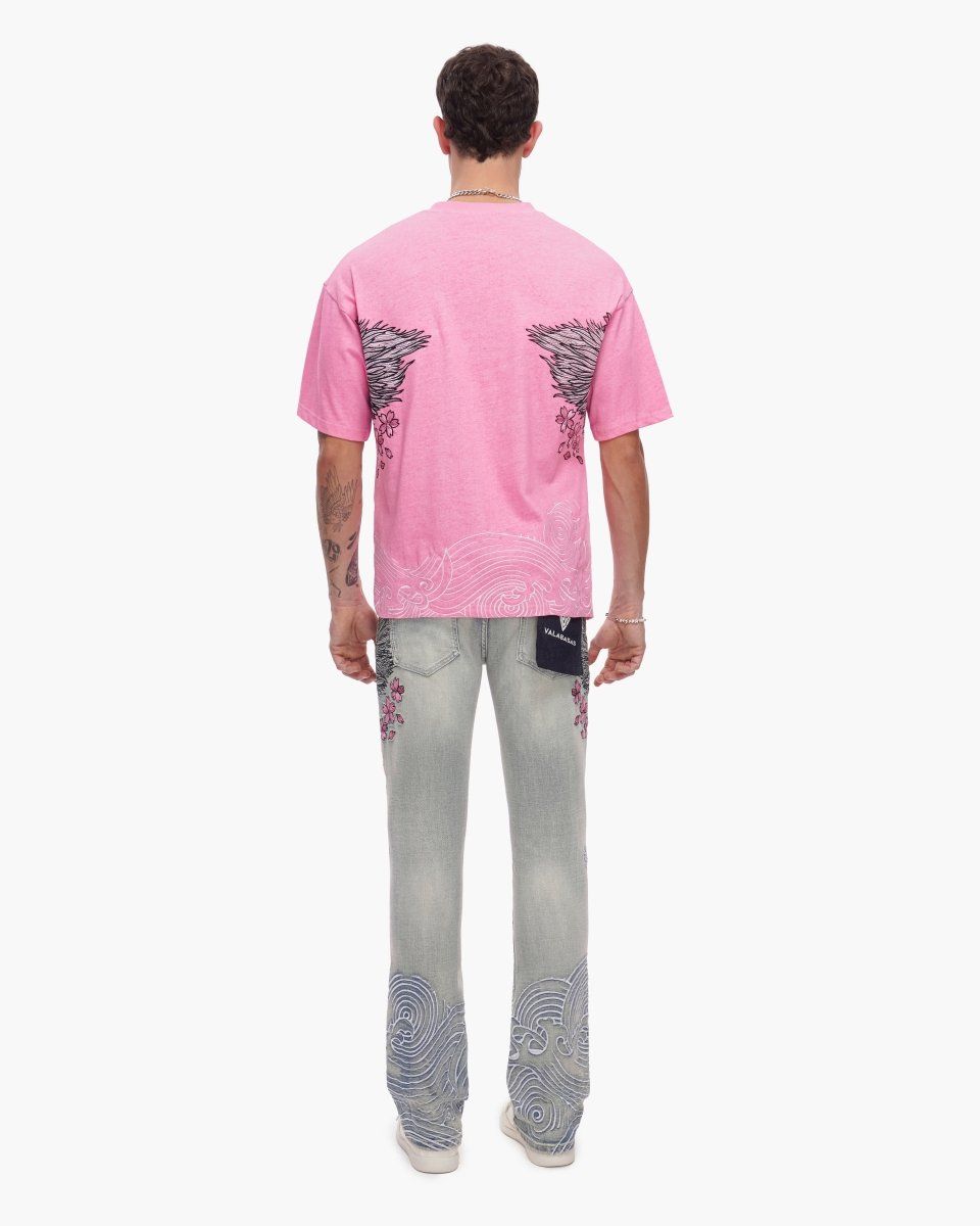 valabasas Tenka Stacked Jeans Light Blue Wash