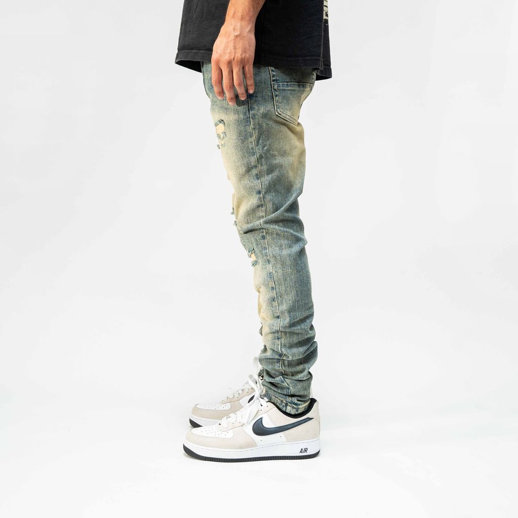 PALI “VINTAGE” FADE WASH JEANS