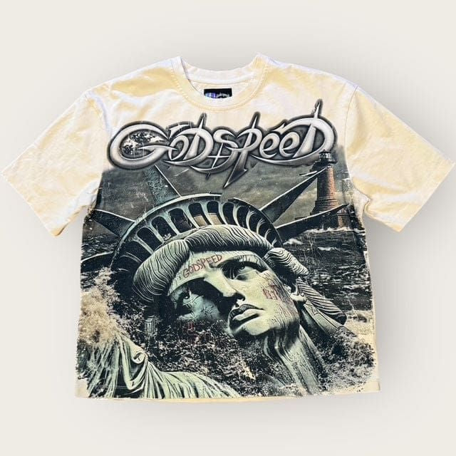 Godspeed Sunken Liberty T-shirt – Premium Apparel Shops