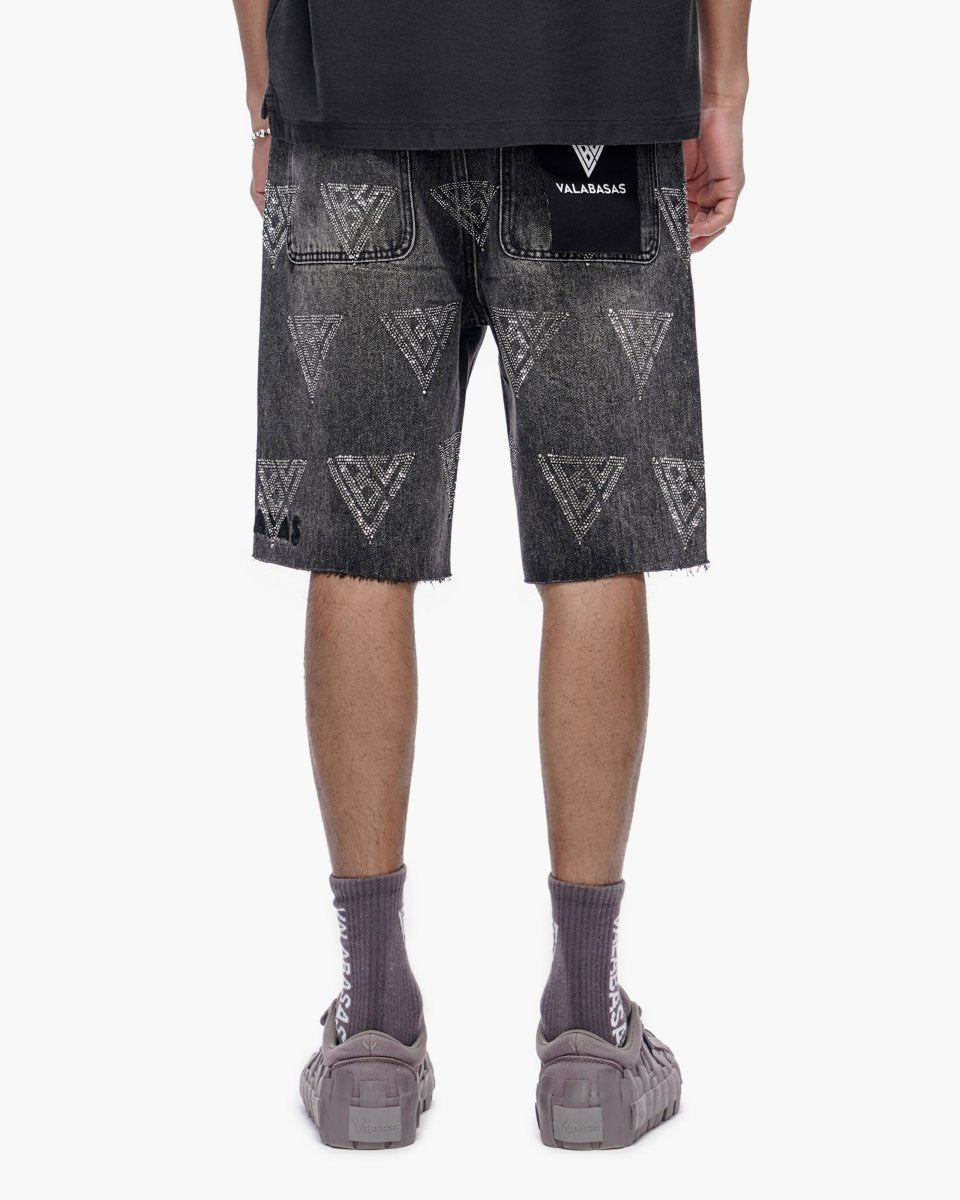 Valabasas Palace Grey Wash Jorts