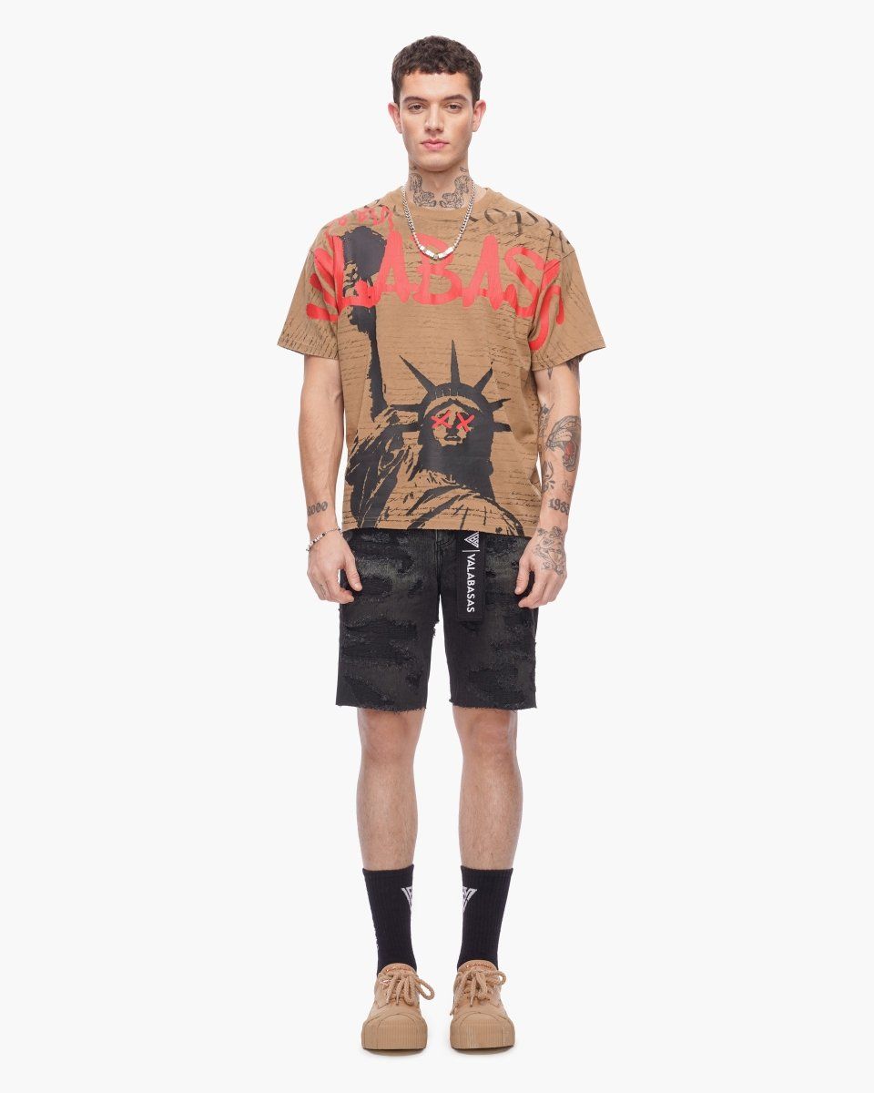 Valabasas Freedom Tee Khaki