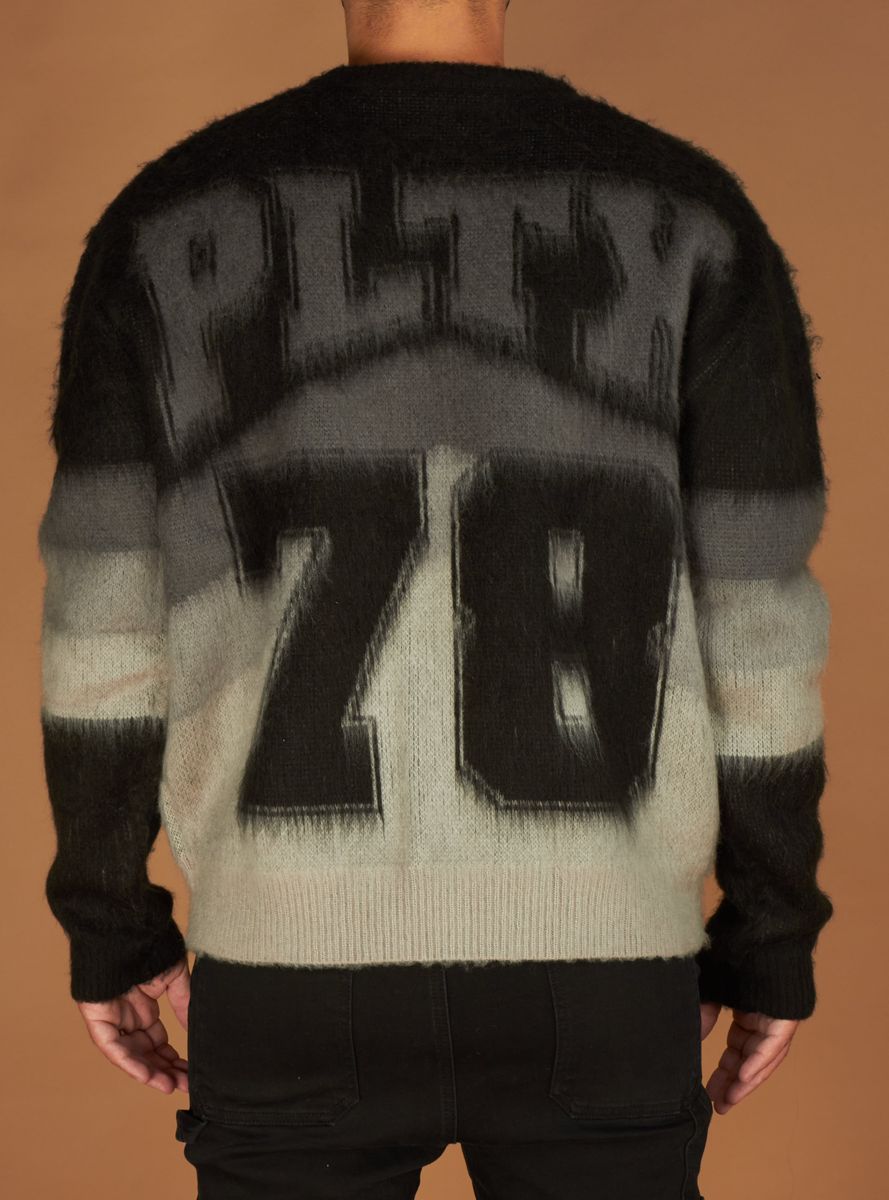 Politics Sweater - Babe - Black and Grey - 169