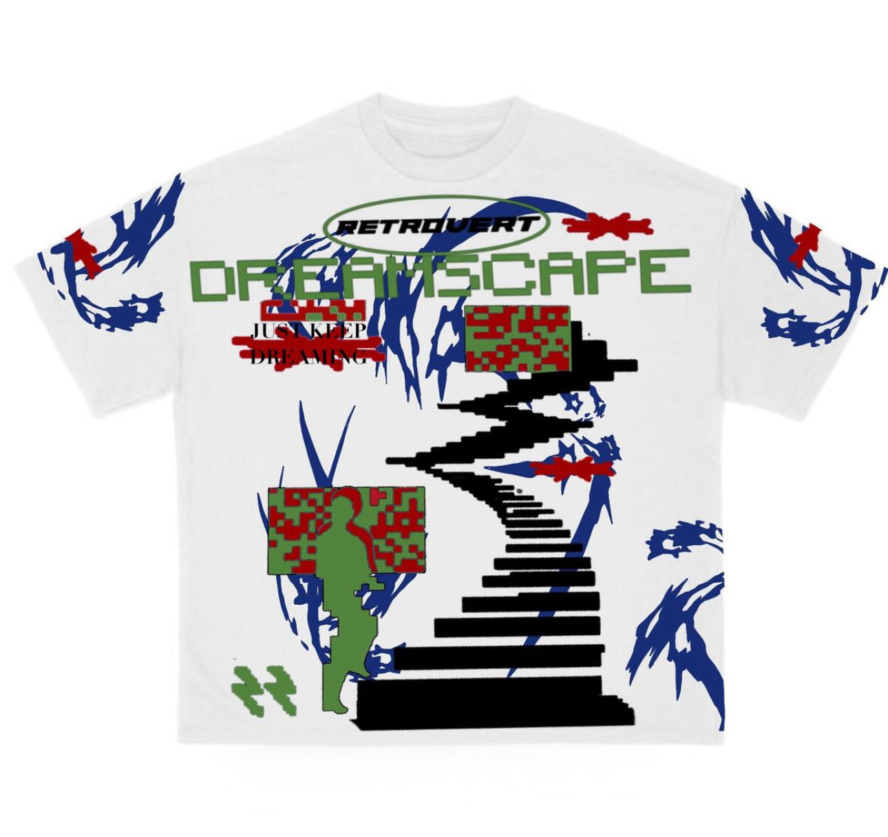 Retrovert Just Dream T-shirts White