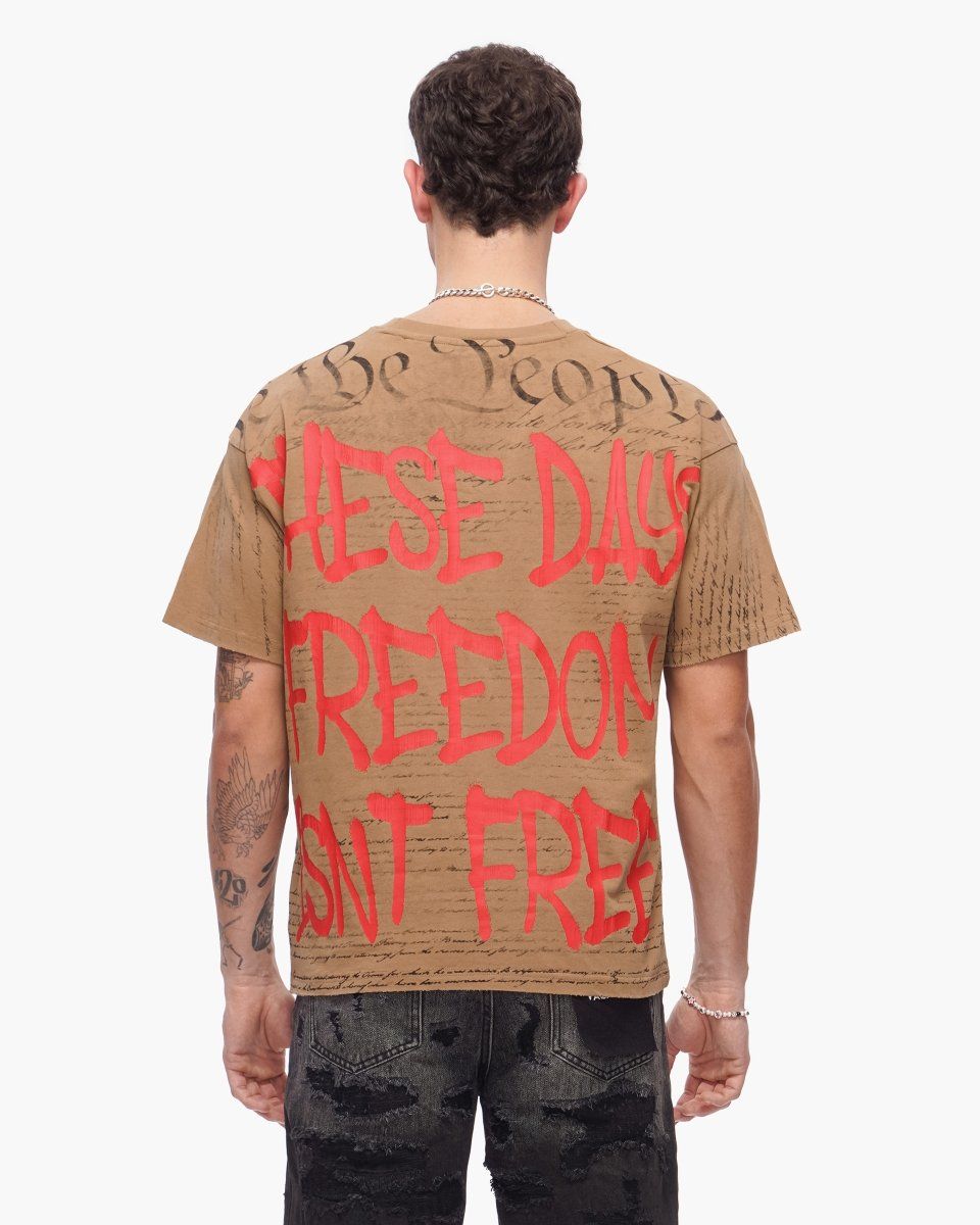 Valabasas Freedom Tee Khaki