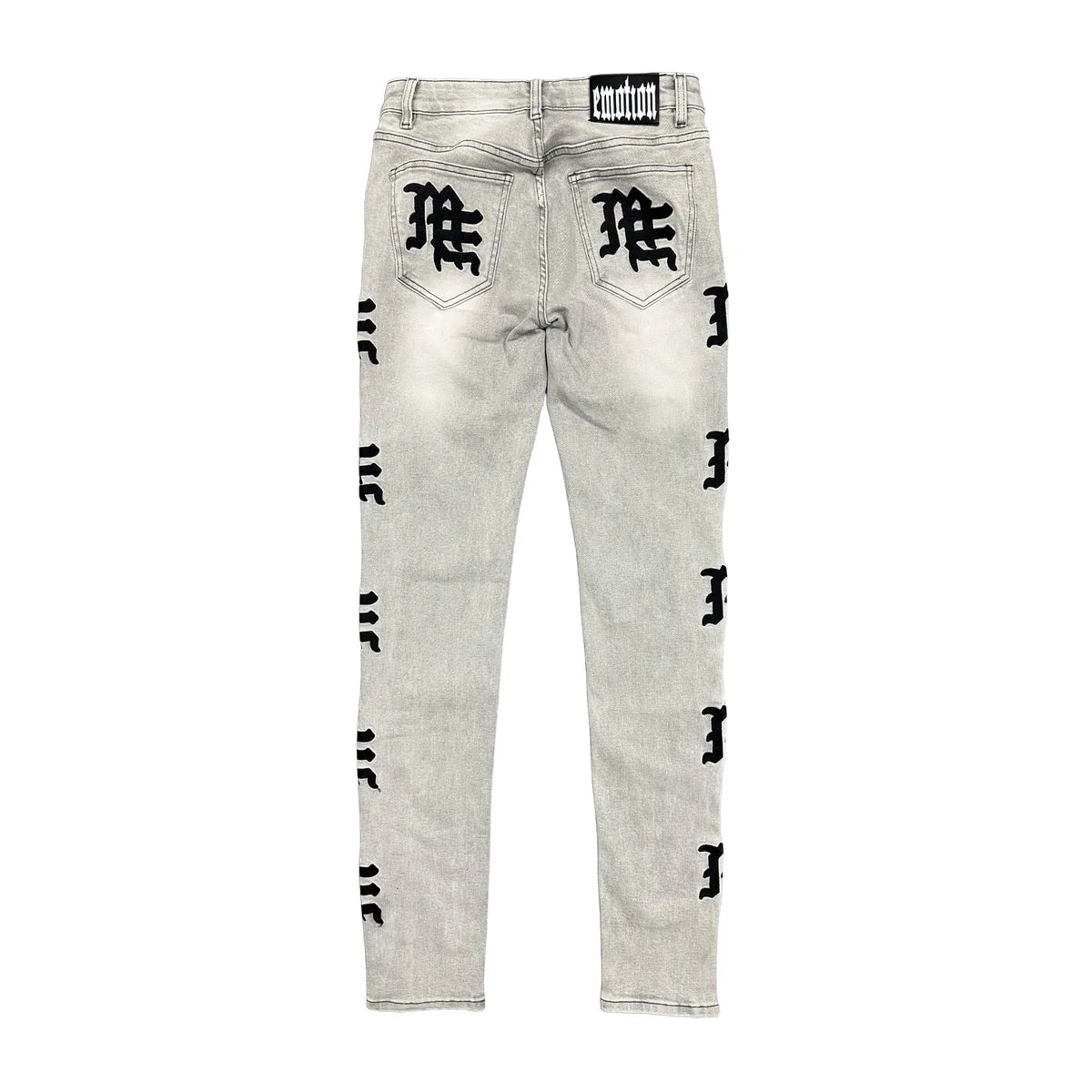 Mixed emotions Monogram Denim Grey Wash