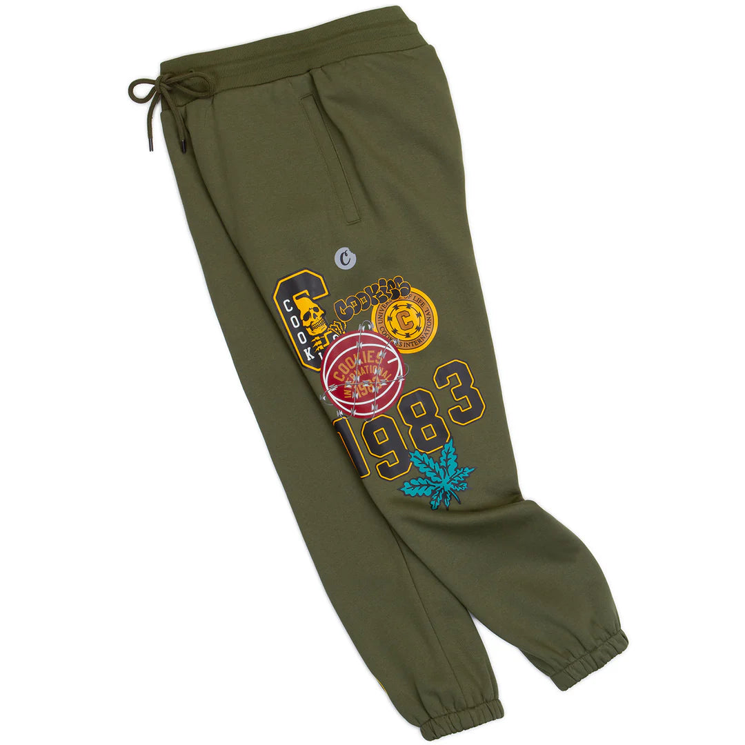 cookies livewire full zip hoodie Jogging set olive