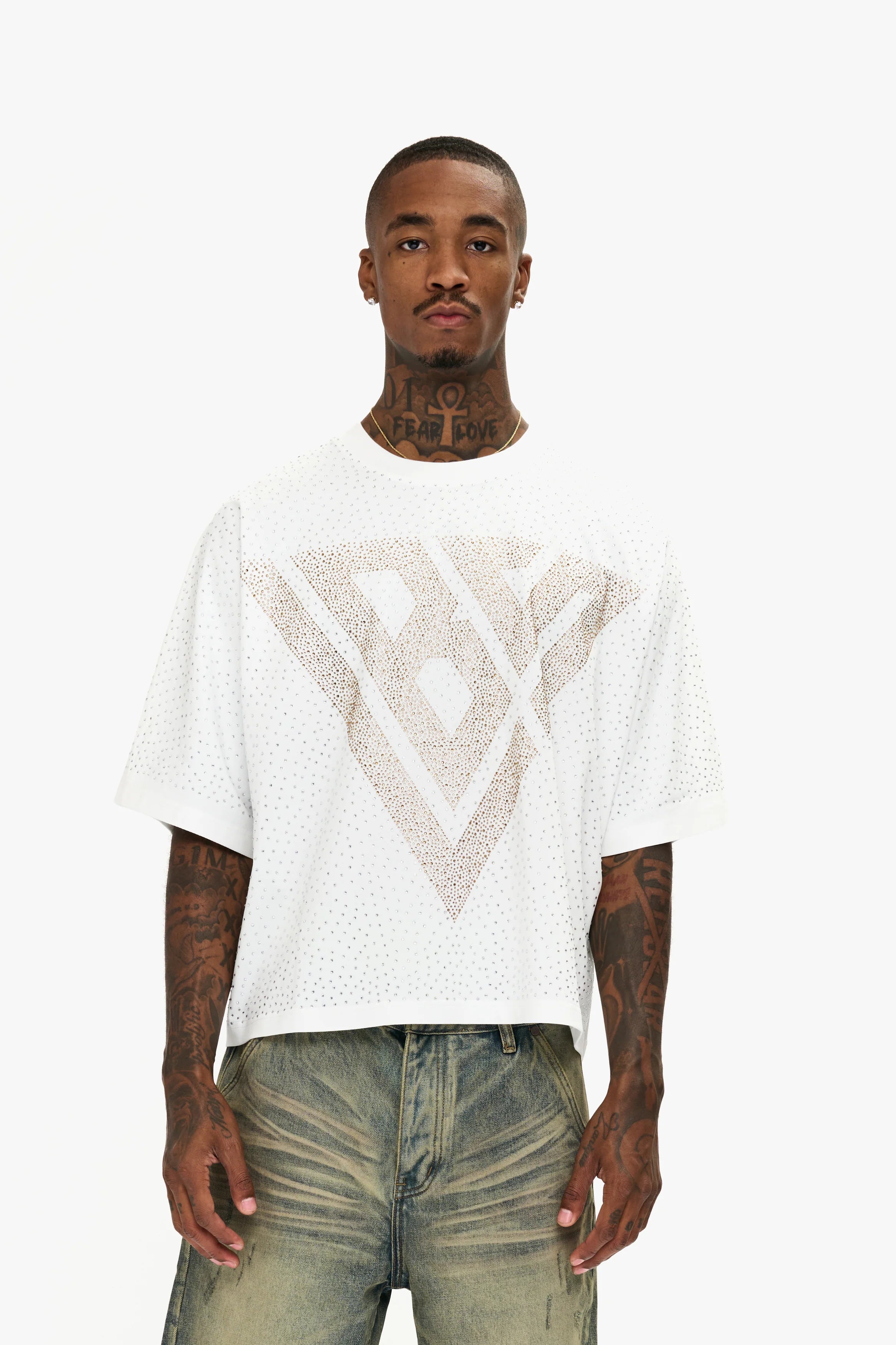 valabasas
constellation tee white/silver