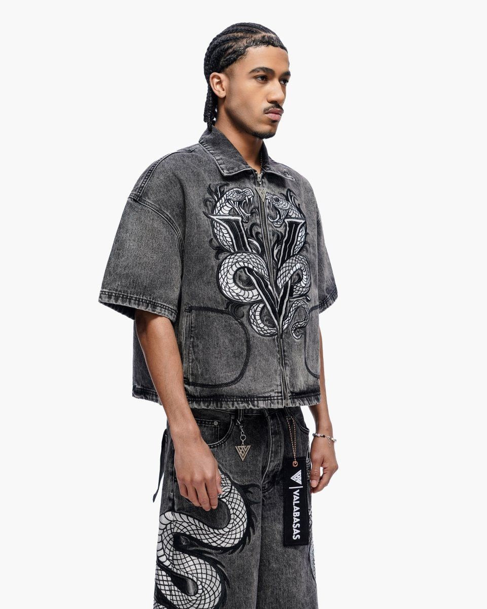 Valabasas Frostscale Denim Short Sleeve