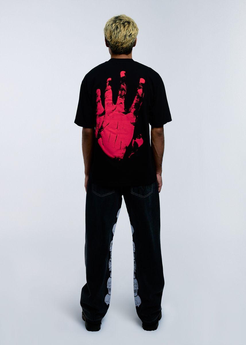 revenge x kill tee black & red