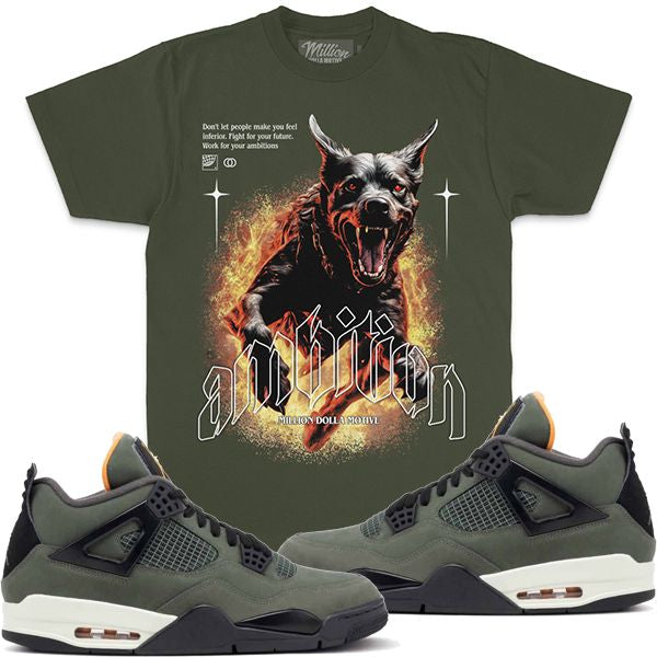 Million dolla Ambition - Olive T-Shirts