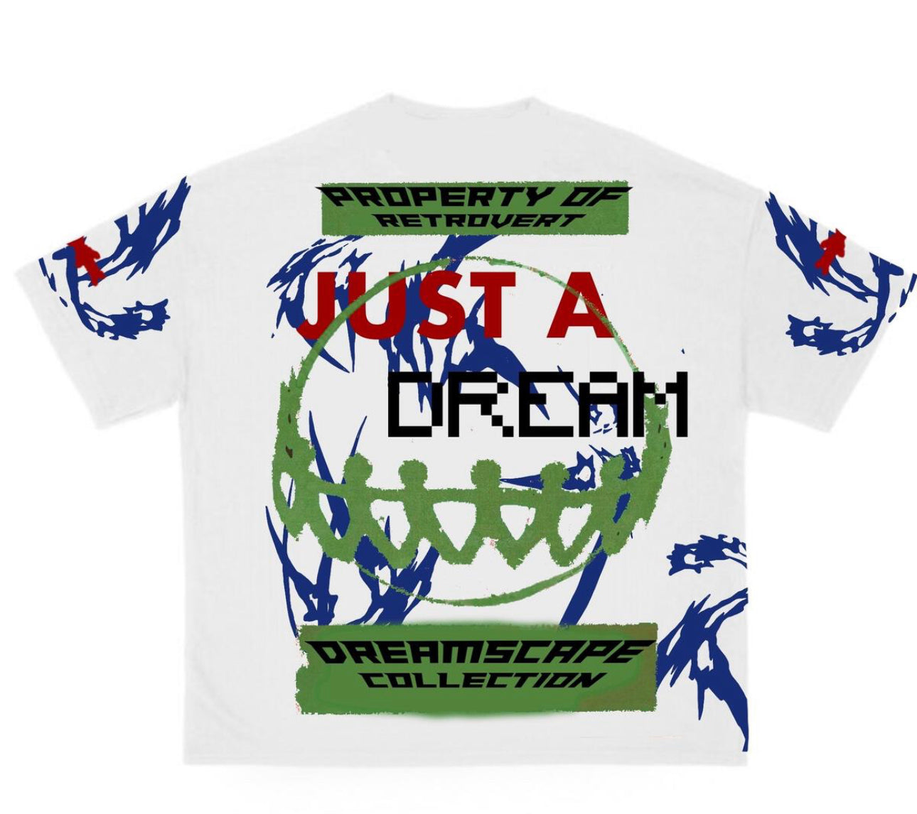 Retrovert Just Dream T-shirts White