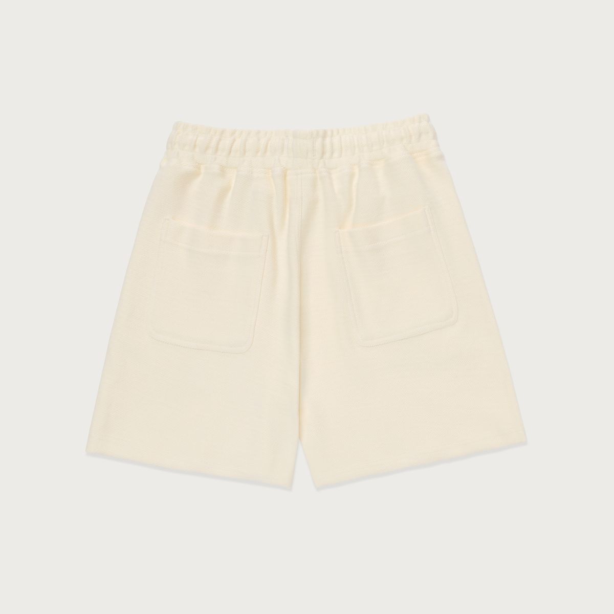 Honor the gift Race Herringbone Short - White