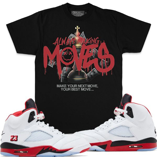 Million dollar Always Making Moves - Black T-Shirts