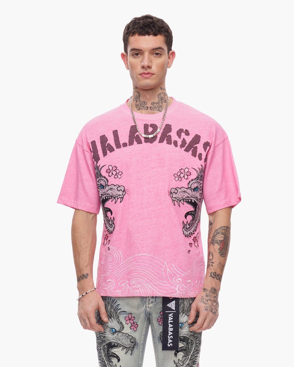 valabasas ikari tee pink