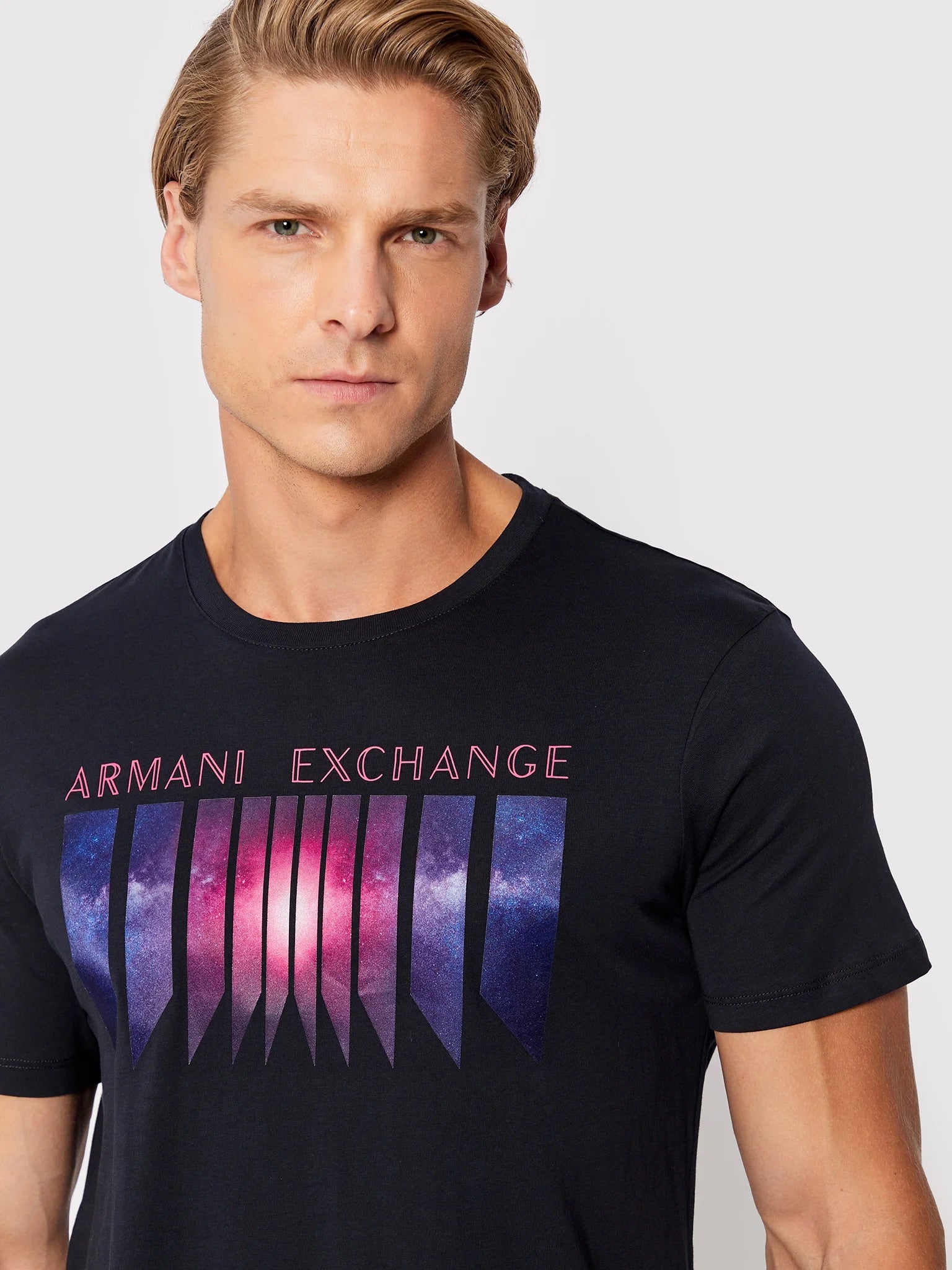 armani exchange slim navy Tshirt