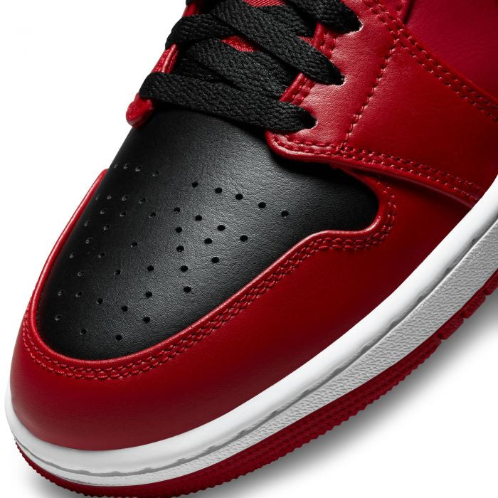 Air JORDAN 1 MID
Men – Gym Red/Black-white