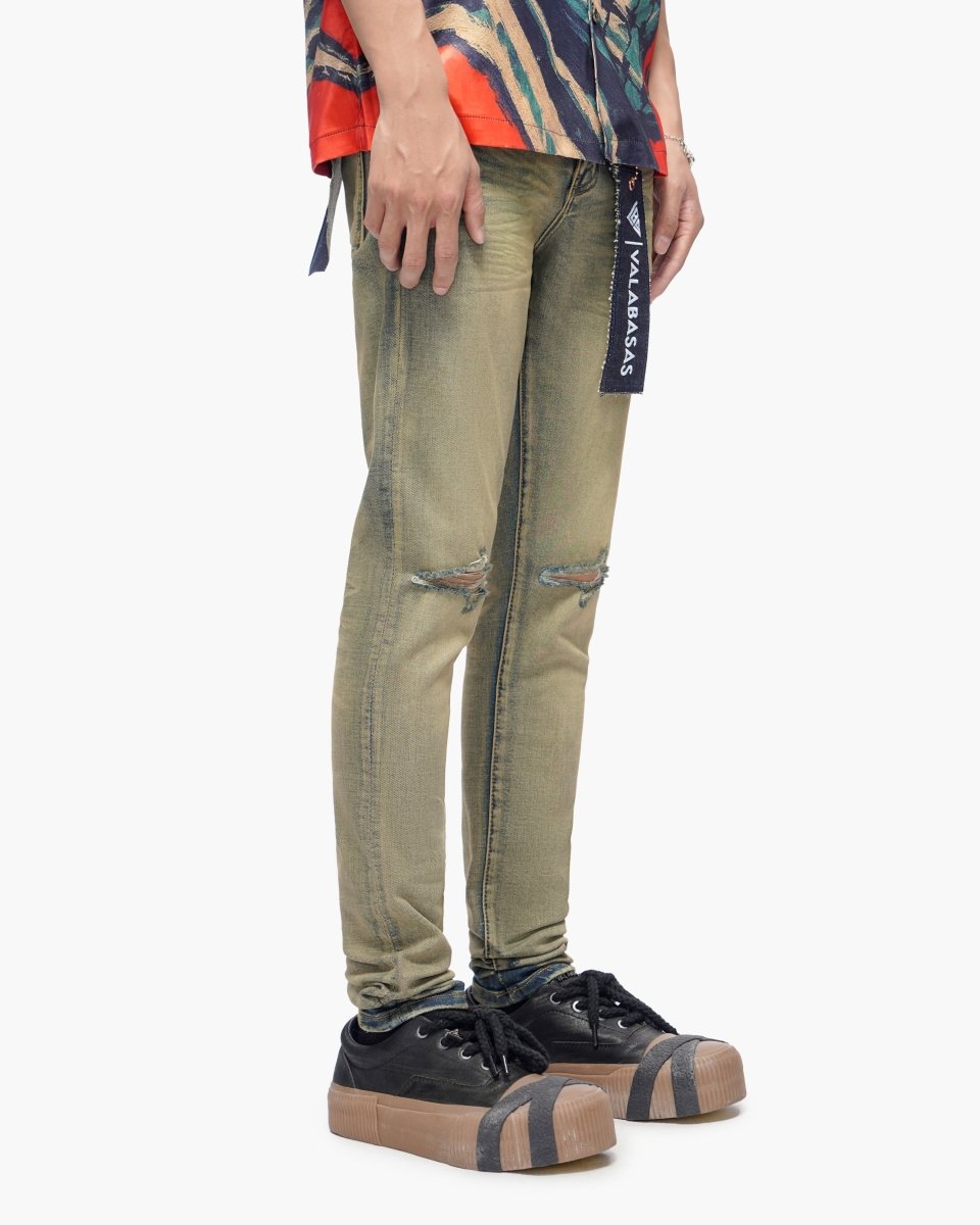 MR.CLEAN Medium Vintage Skinny Jeans