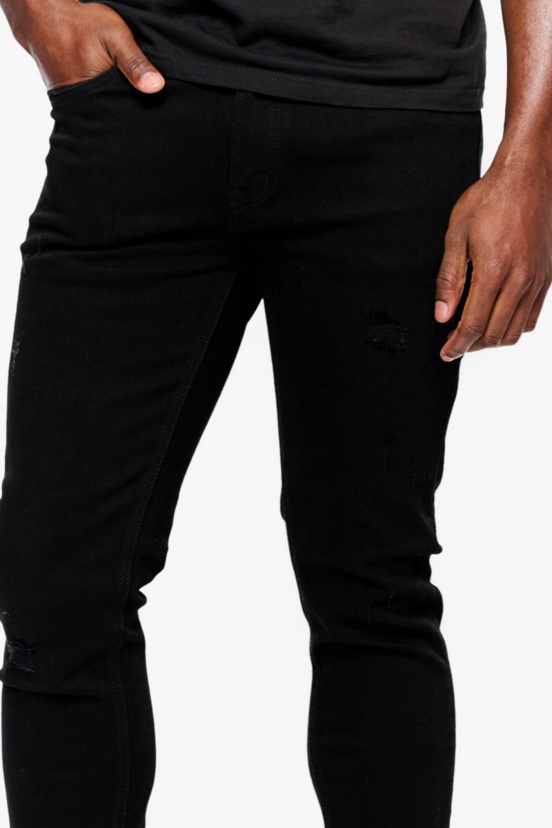 ANOM SKINNY FIT "OCEO" JET BLACK