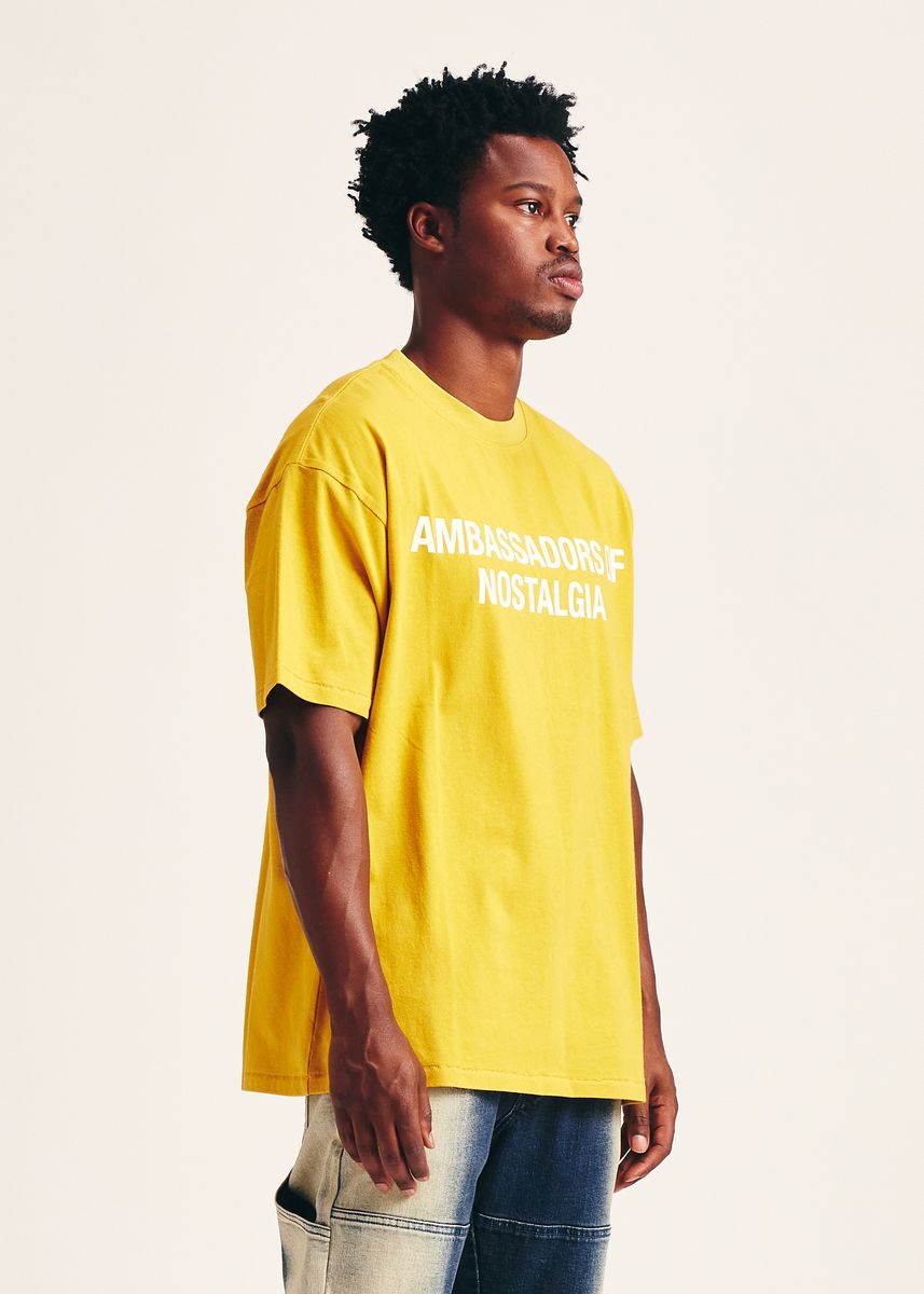 Memory lane A.O.N. TEE - CITRON (ML-ST25-105)