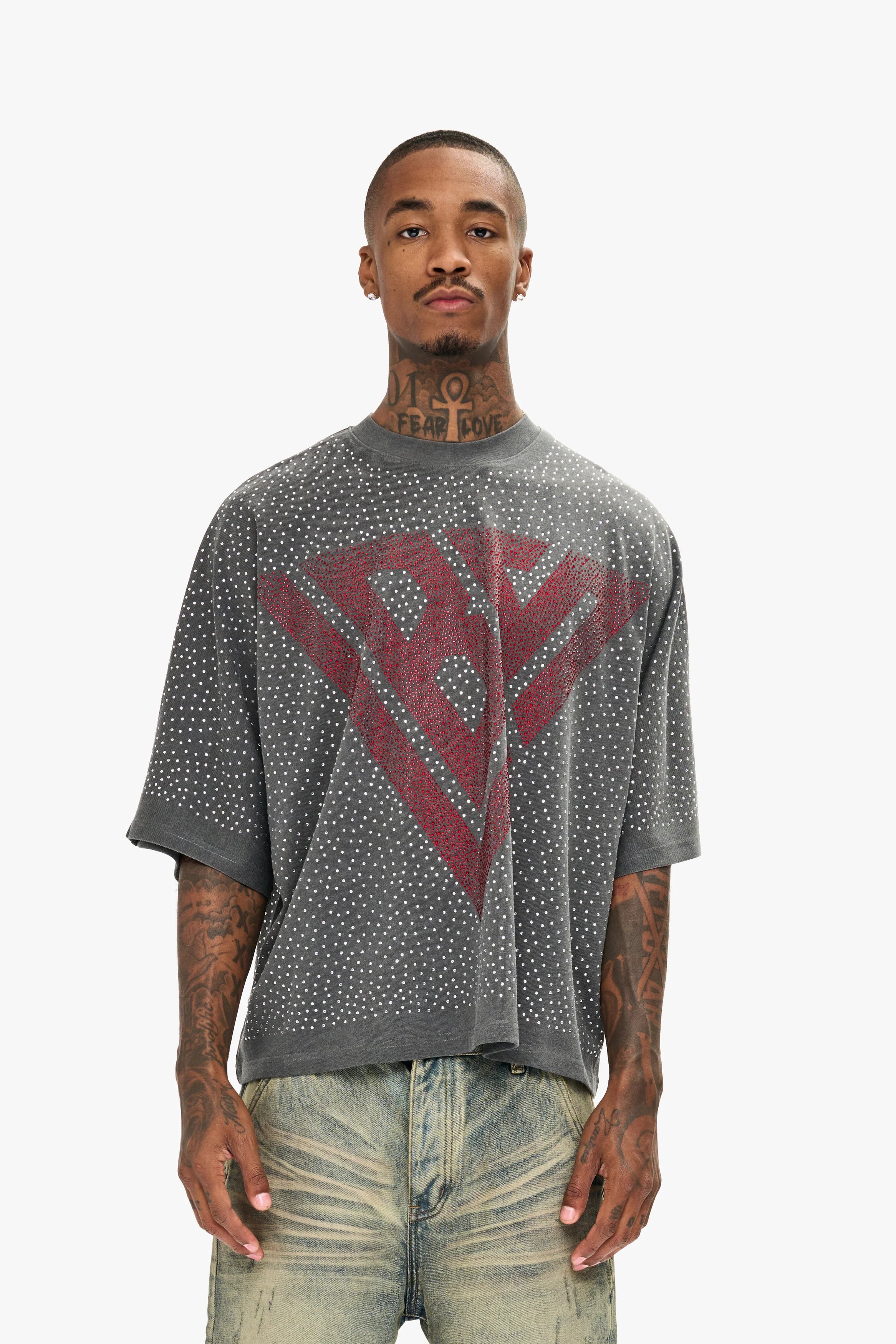 Valabasas VALABASAS
CONSTELLATION TEE GREY/RED