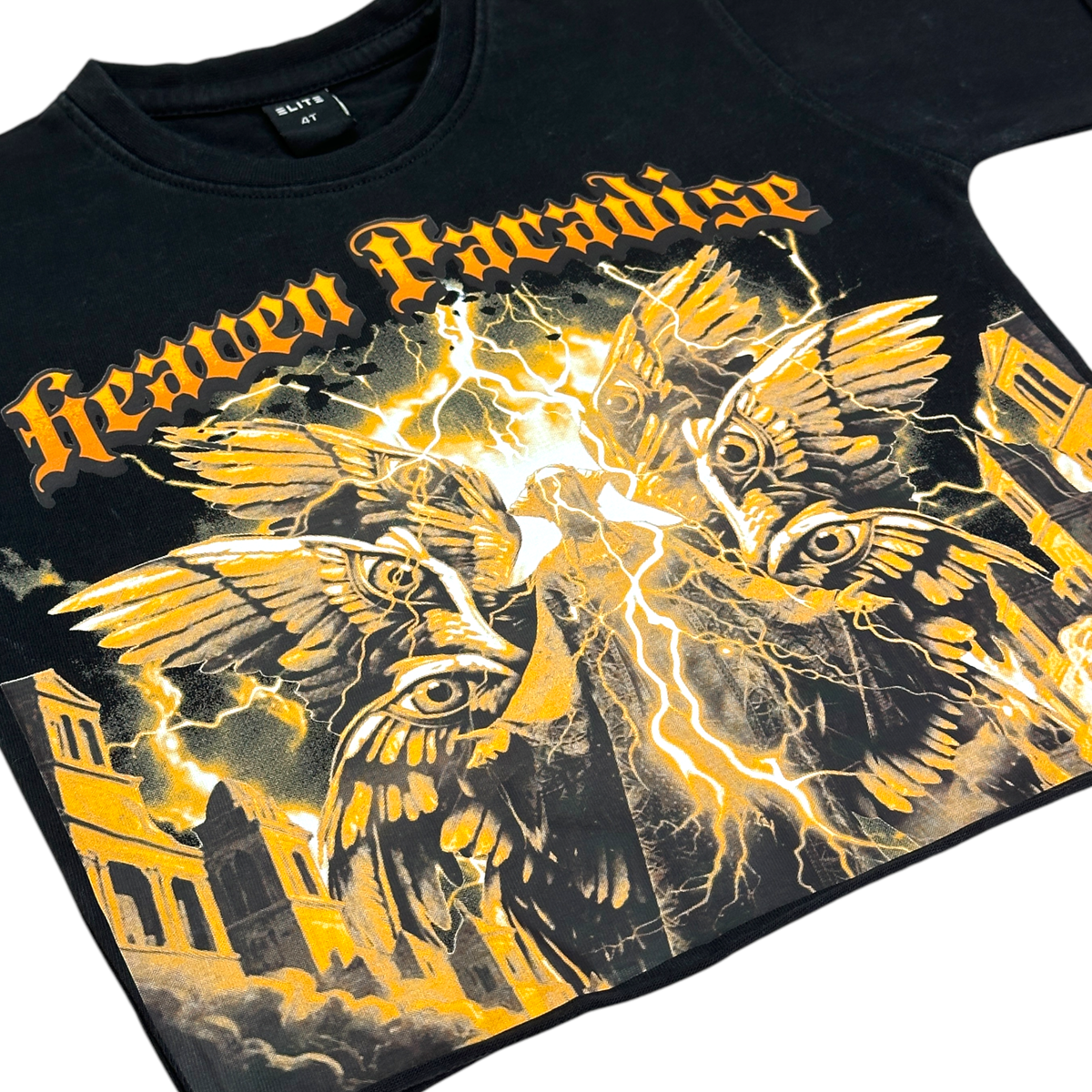 ELITE PREMIUM PARADISE Cropped Kids Fleece Short Set (4285-JR)