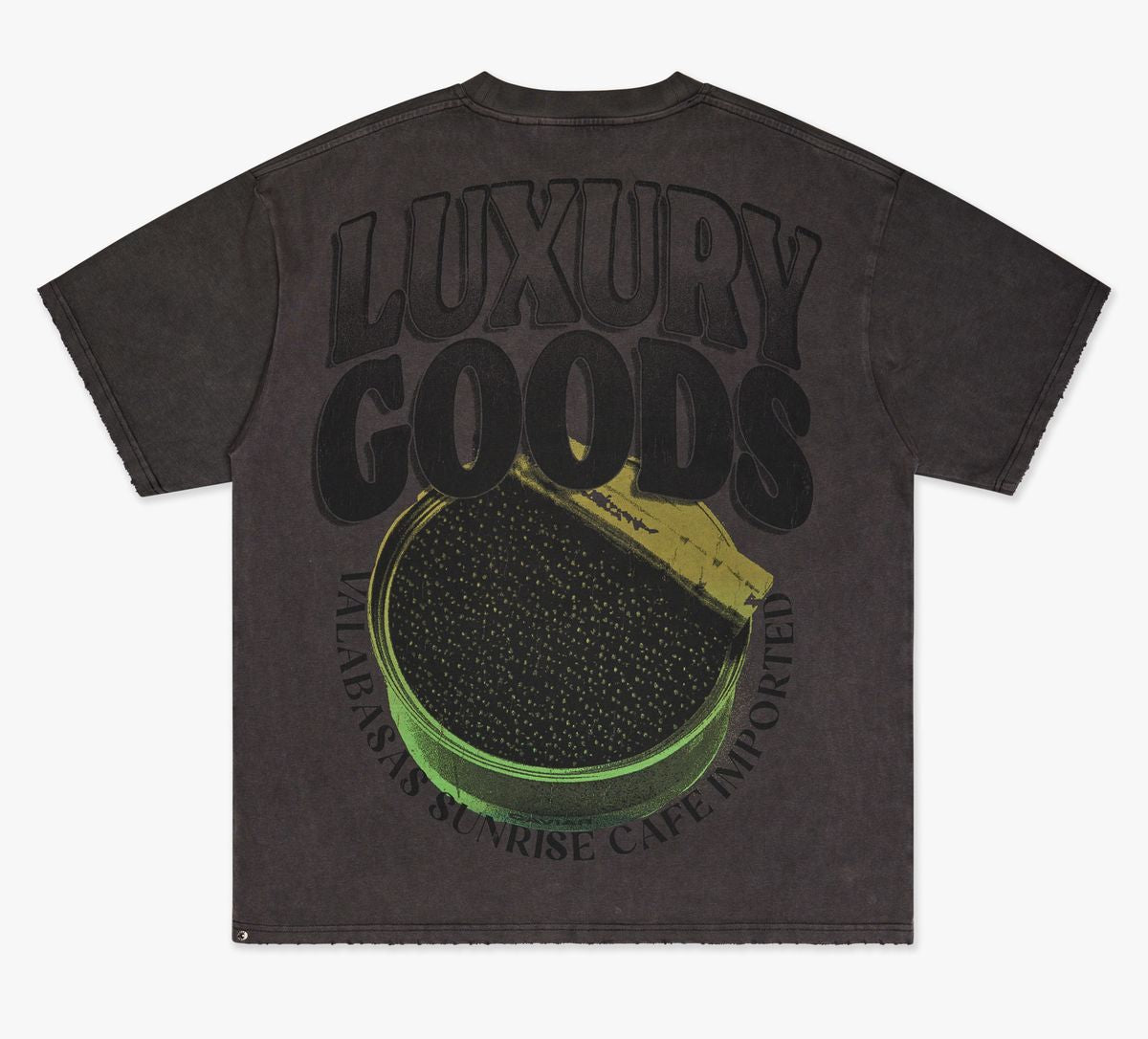 VALABASAS "LUX CAFE" TEE (GREY) (VLBS-VT1-1026)