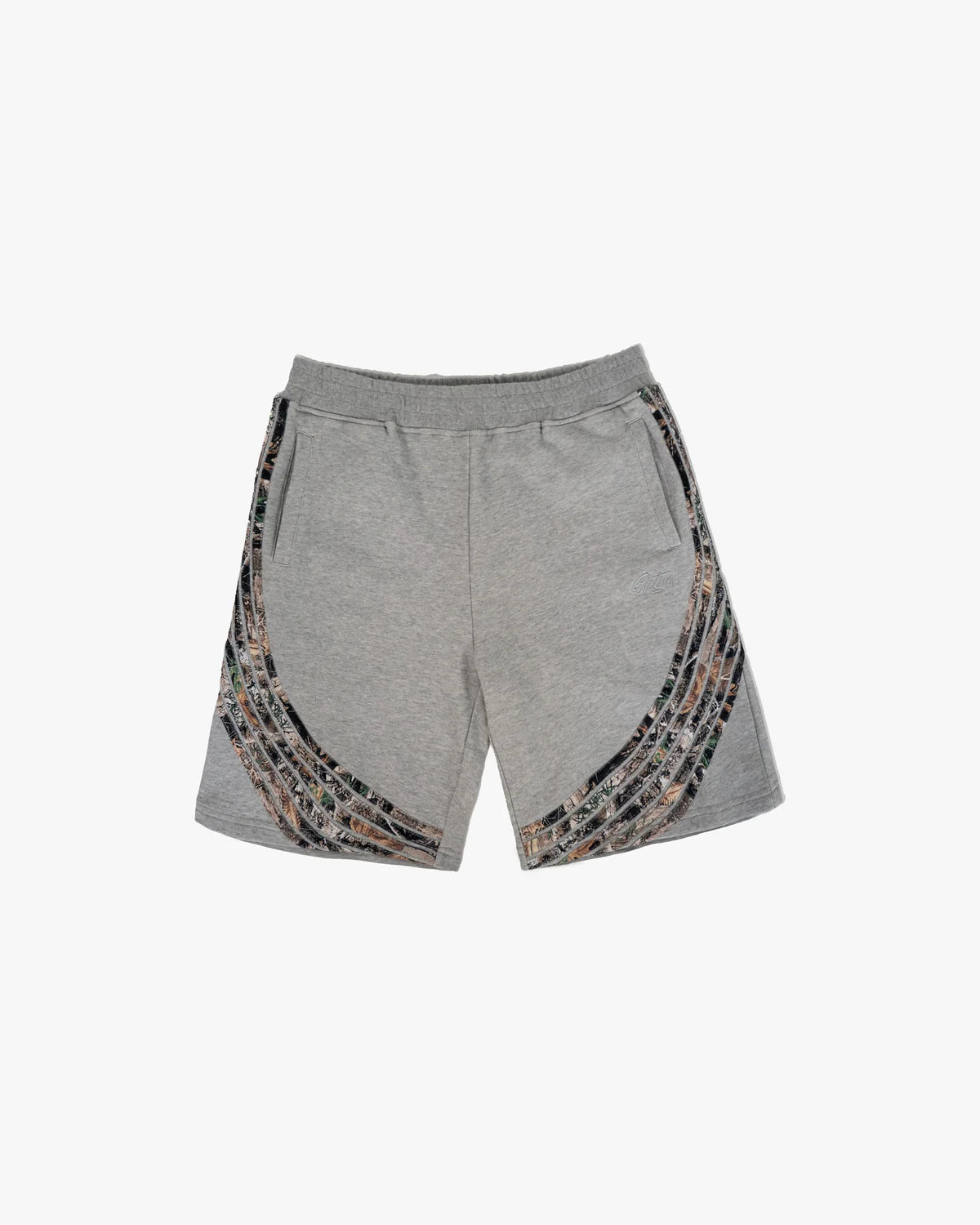 EPTM CAMO HIGHLAND SHORTS - HEATHER GREY