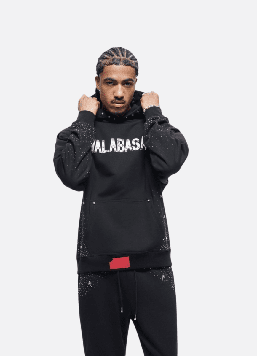 VALABASAS STAGE BLACK HOODIE