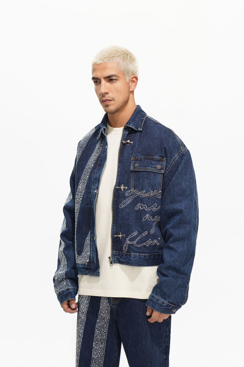 Valabasas Encrypted Jacket Denim Blue