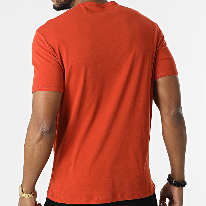 Armani Exchange Regular fit Orange, White Icon Logo Tshirt