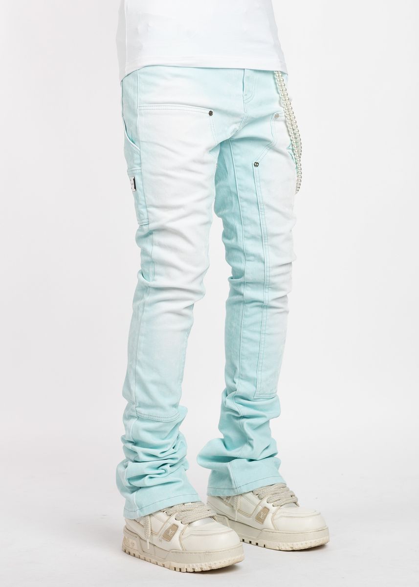 GUAPI Velvet Tiffany Carpenter Stacked Denim