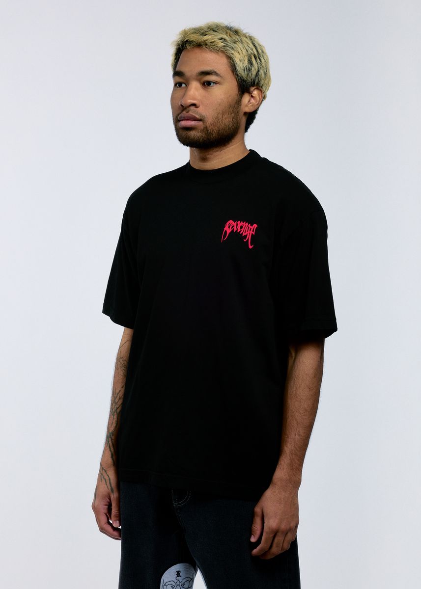 revenge x kill tee black & red