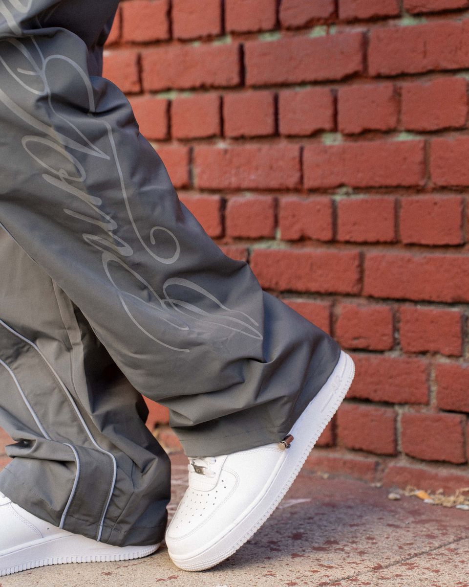 Eptm Monogram Pants- Charcoal