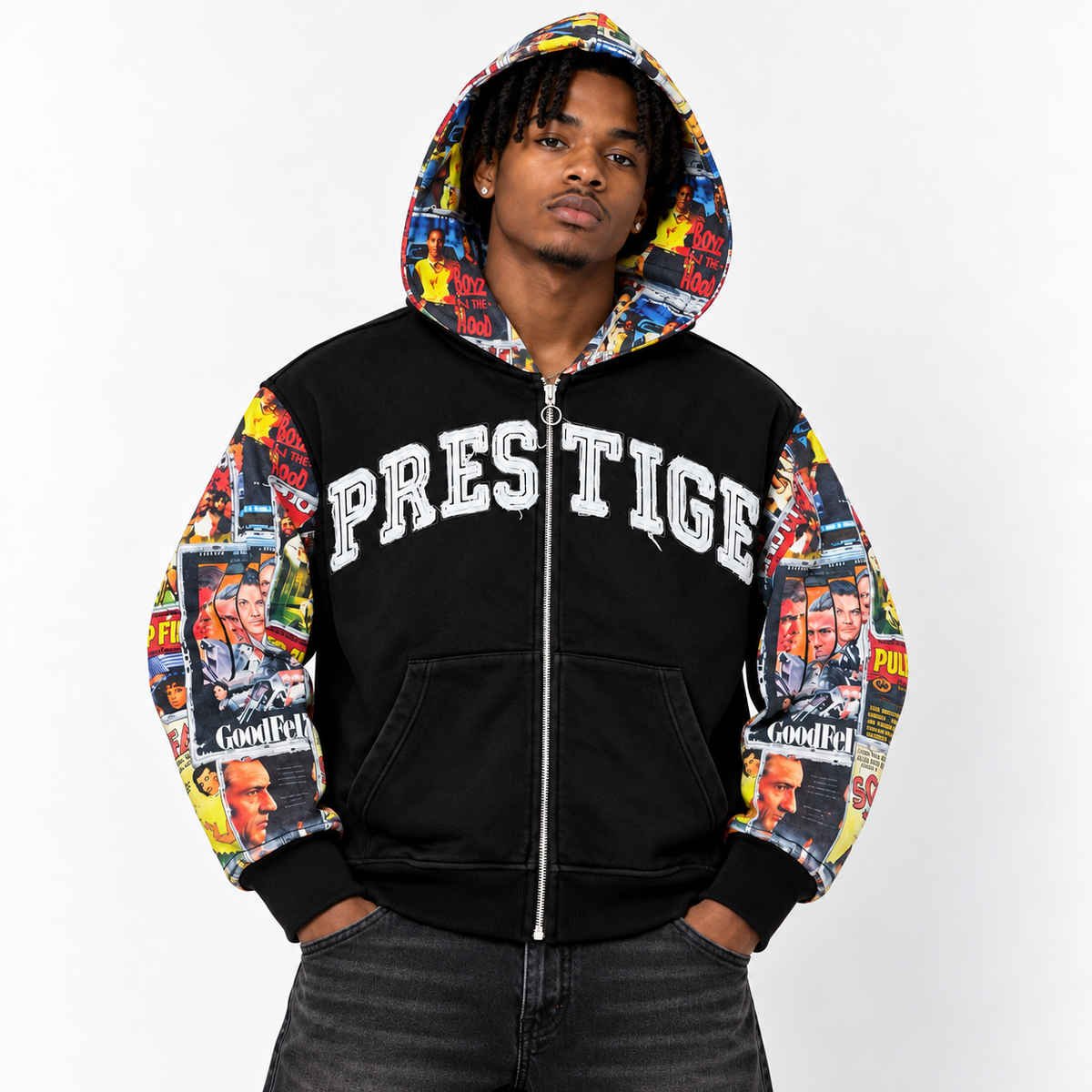 Prestige Cinema Hoodie Black