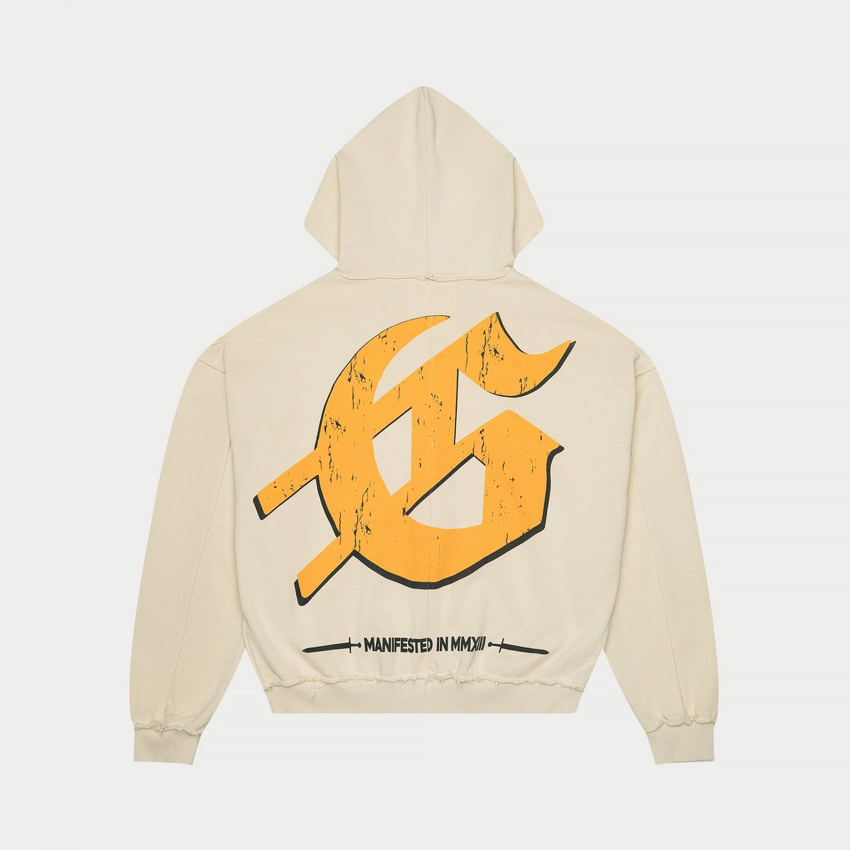 GODSPEED CHROME LIBERTY ZIP HOODIE V2 (BONE)