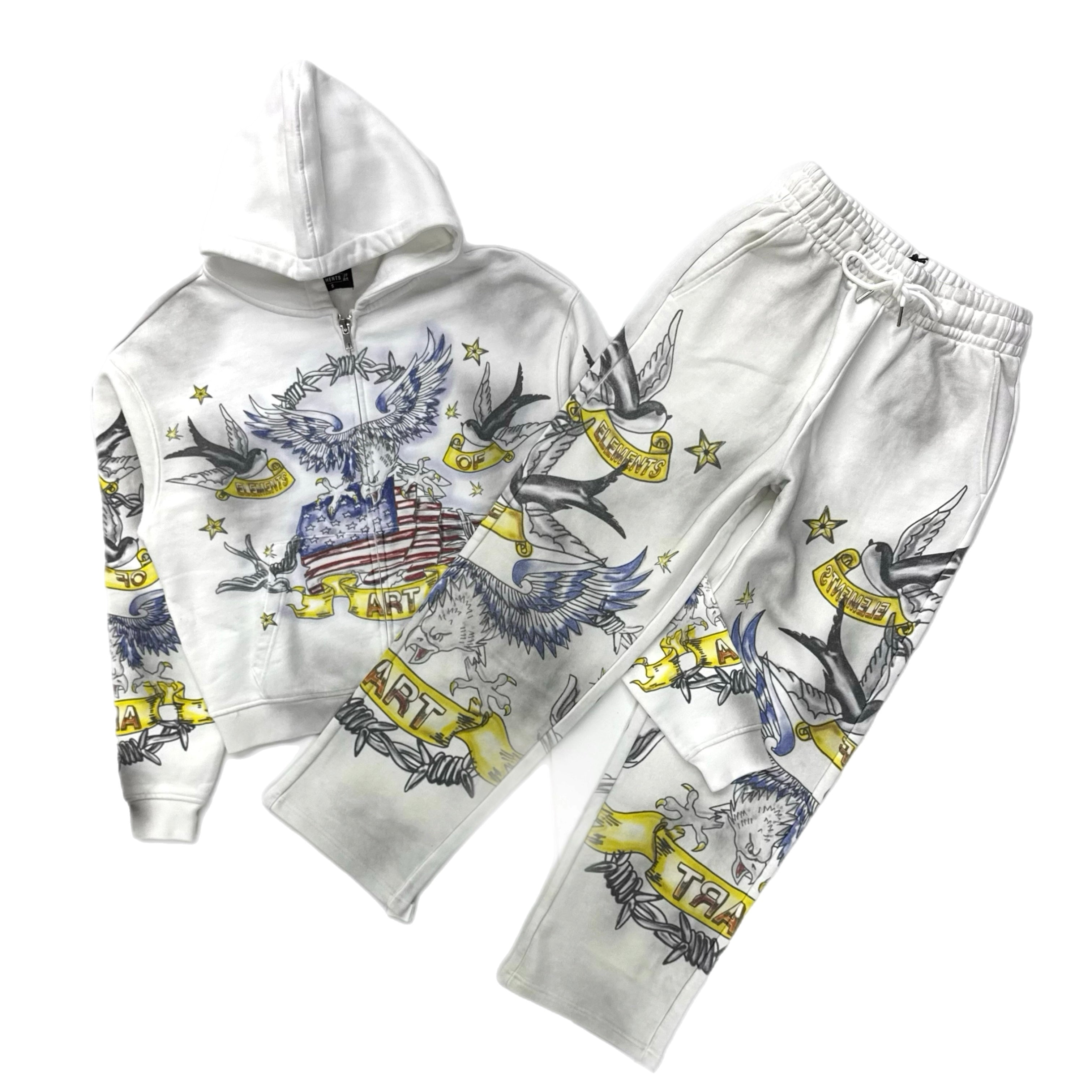 Elements Of Art Americana Jogger Set