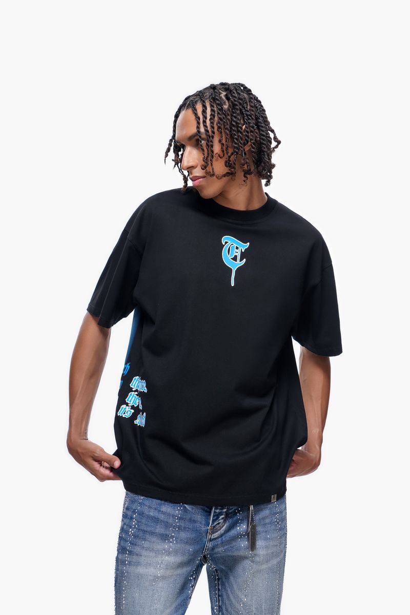 TRNCHS
"FORGED FROM BONE" BLACK TEE