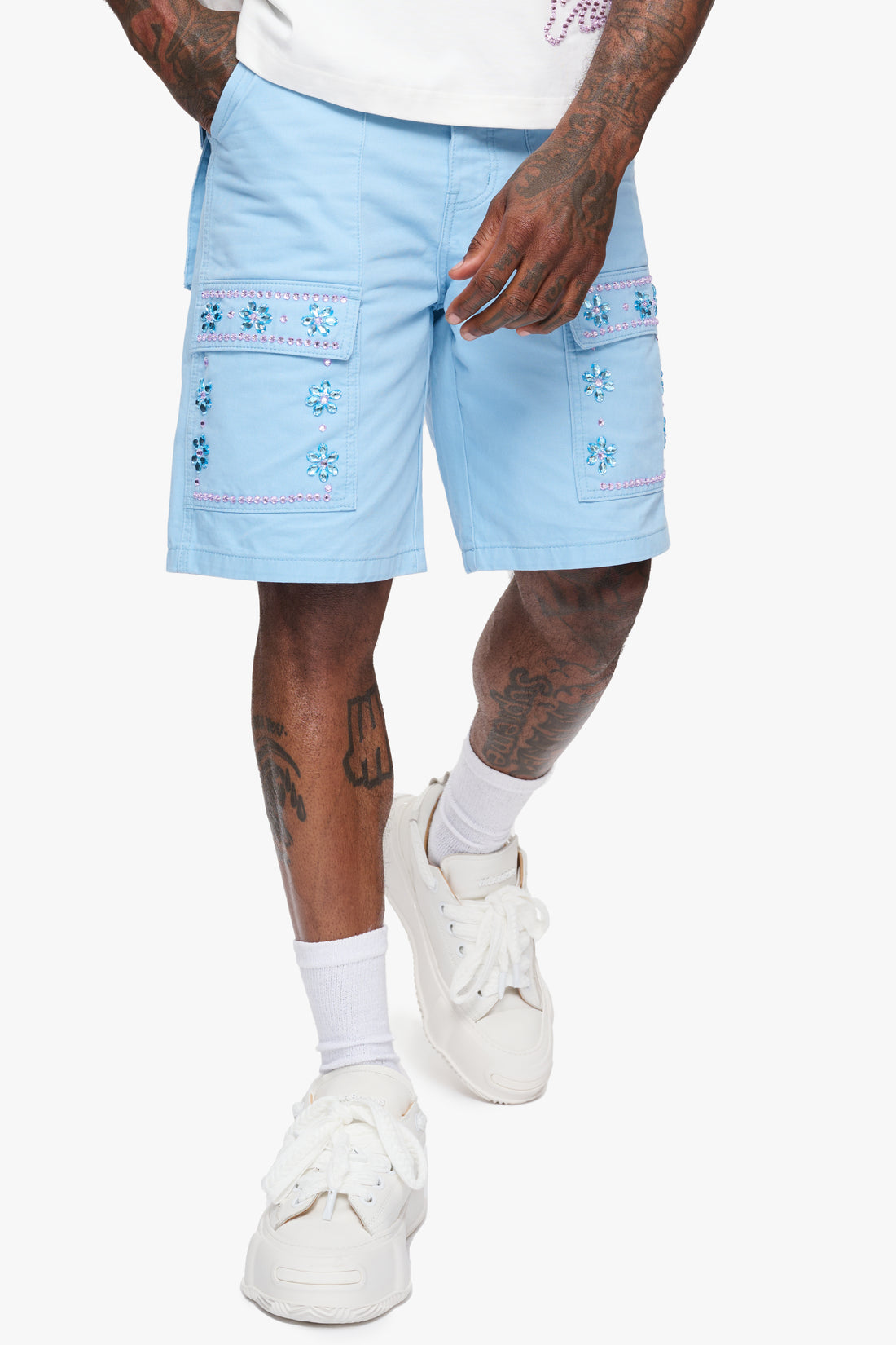 valabasas dense shorts – blue