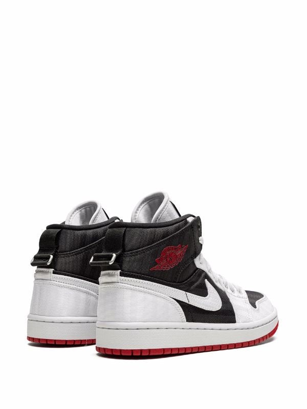 Air Jordan 1 Mid SE Utility "White/Black/Gym Red" sneakers Women