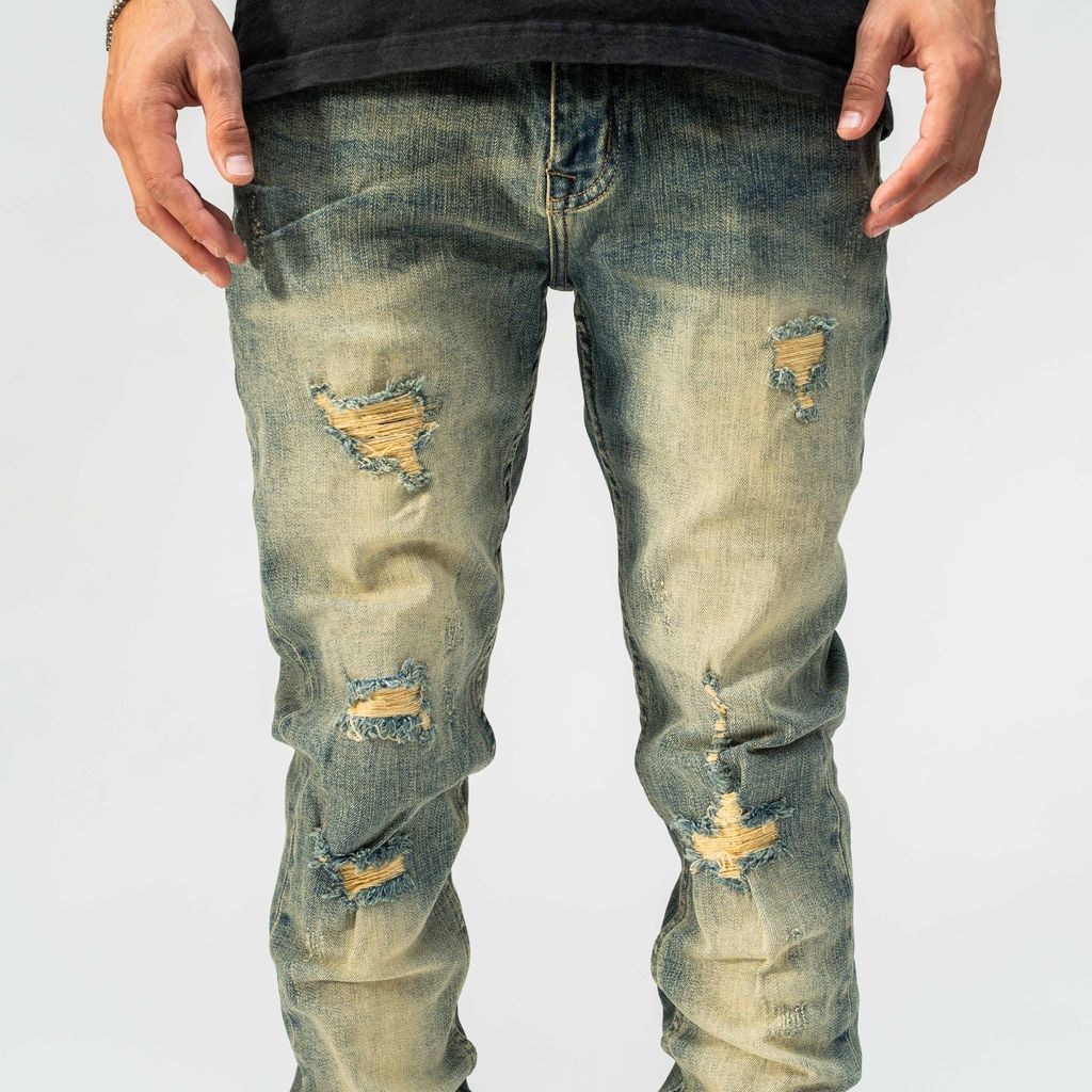 PALI “VINTAGE” FADE WASH JEANS