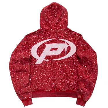 DIAMOND HOODIE - RED