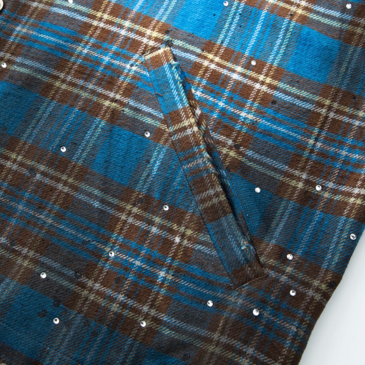 Hyde Park Park Goods Flannel LS Shirt (Blue)